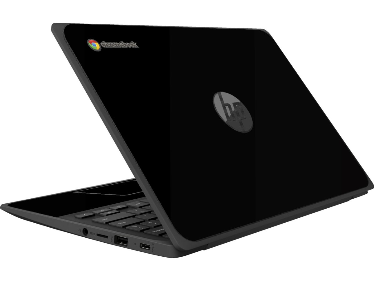 HP Chromebook 11 G8 G9 EE BLACK Laptop Skin