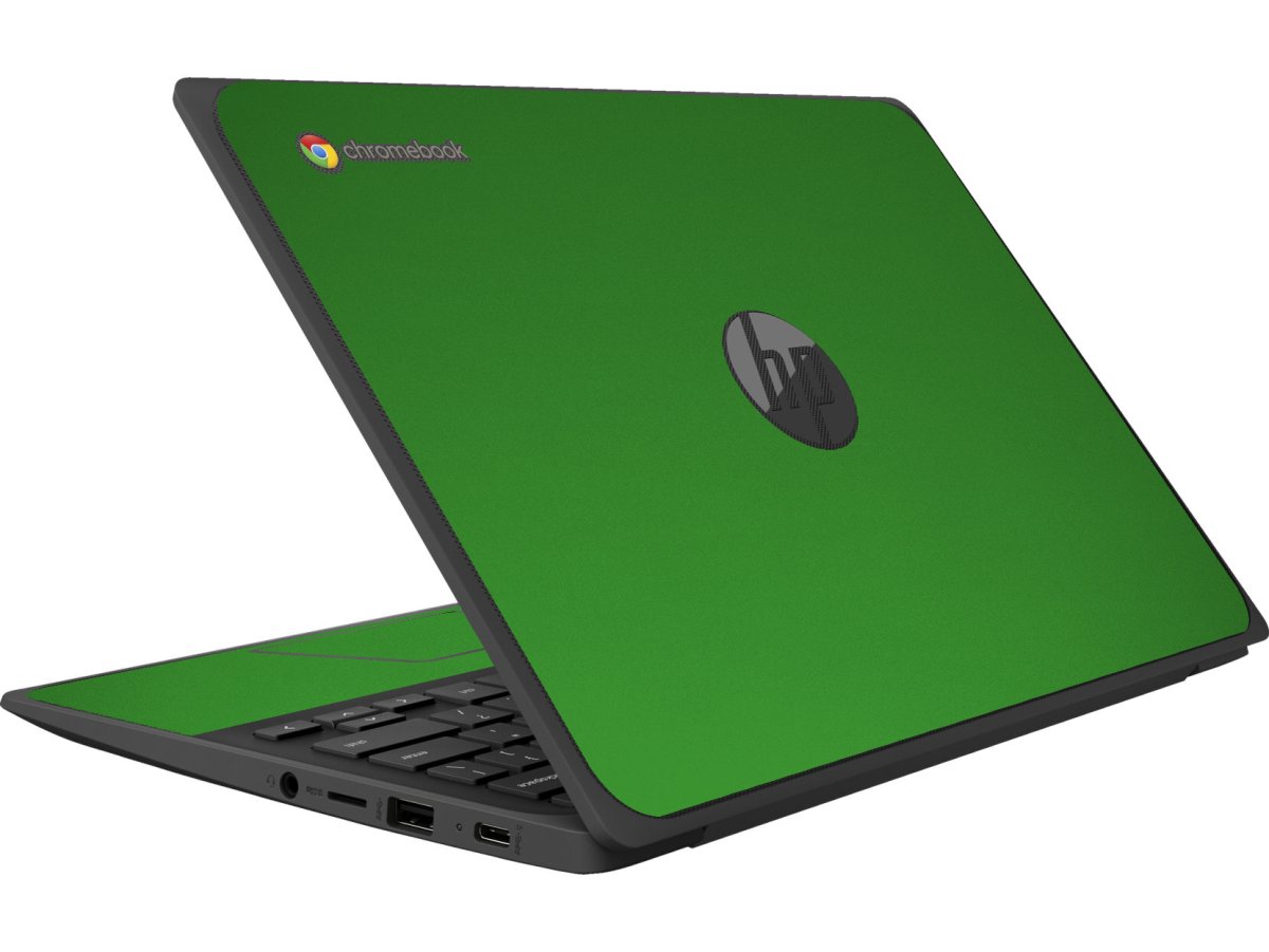 HP Chromebook 11 G8 G9 EE CHROME GREEN Laptop Skin