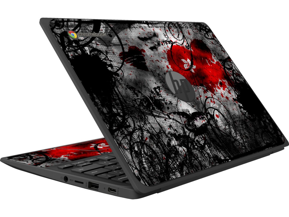 HP Chromebook 11 G8 G9 EE HEARTWORK Laptop Skin