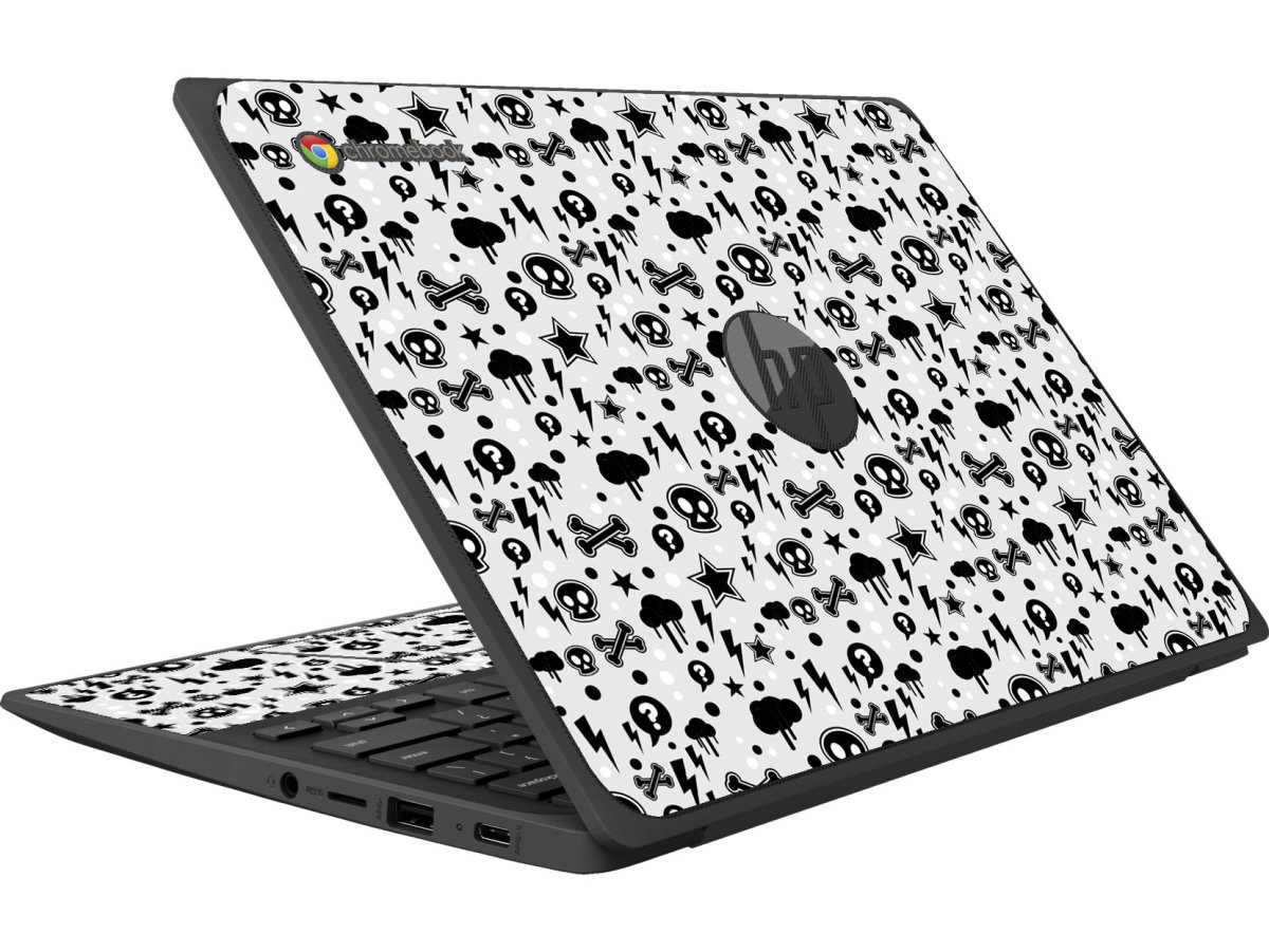 HP Chromebook 11 G8 G9 EE PUNK ROCK PATTERN Laptop Skin