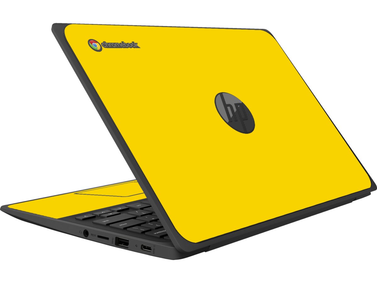 HP Chromebook 11 G8 G9 EE YELLOW Laptop Skin