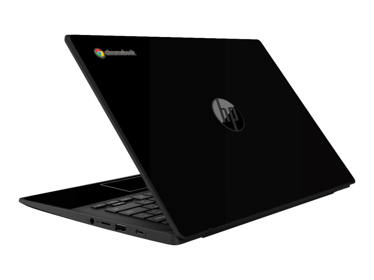 HP Chromebook 14 G6 G7 BLACK Laptop Skin
