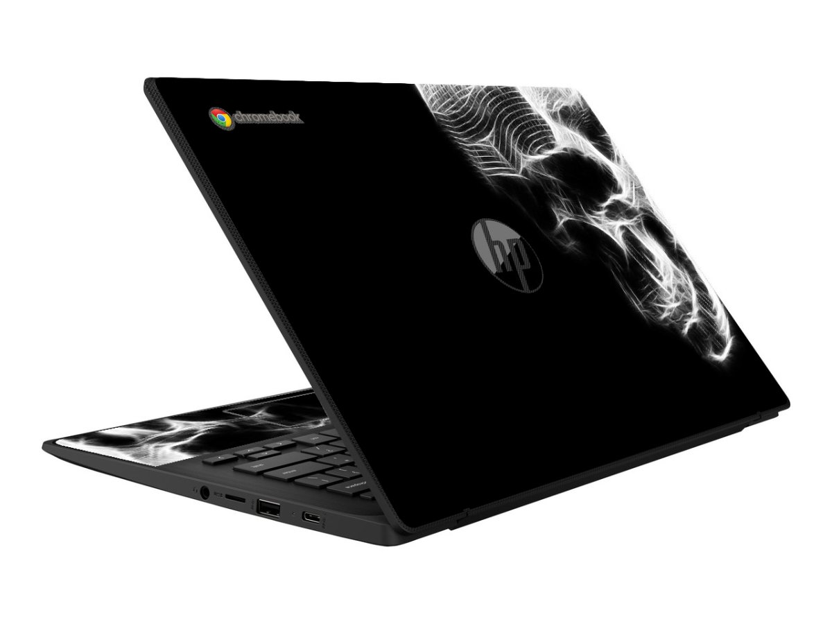HP Chromebook 14 G6 G7 SKETCHY SKULL Laptop Skin