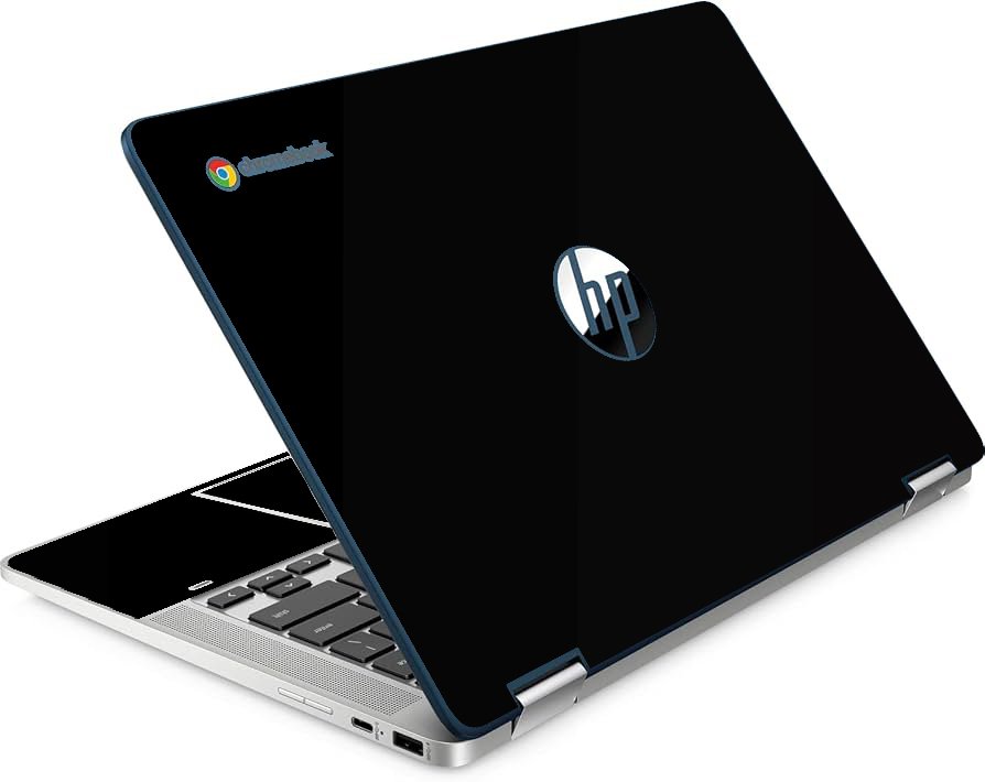 HP Chromebook X360 14A CA0790WM BLACK Laptop Skin