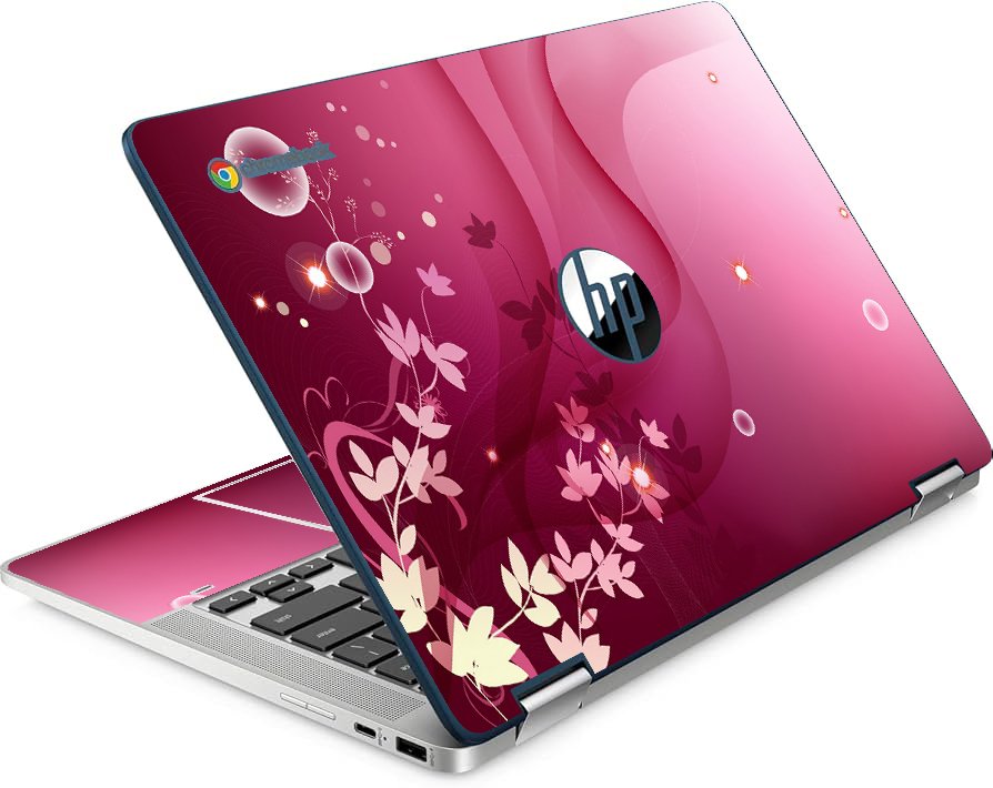 HP Chromebook X360 14A CA0790WM PINK ZEN Laptop Skin