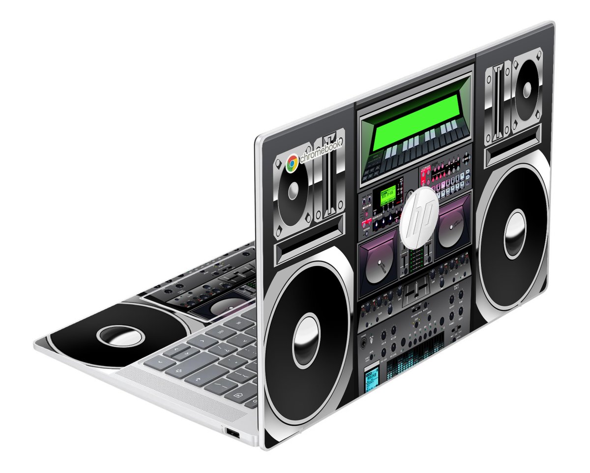 HP Chromebook 14A NF0131WM BOOMBOX Laptop Skin