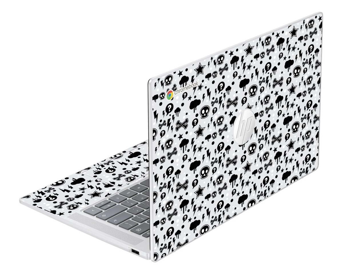 HP Chromebook 14A NF0131WM PUNK ROCK PATTERN Laptop Skin