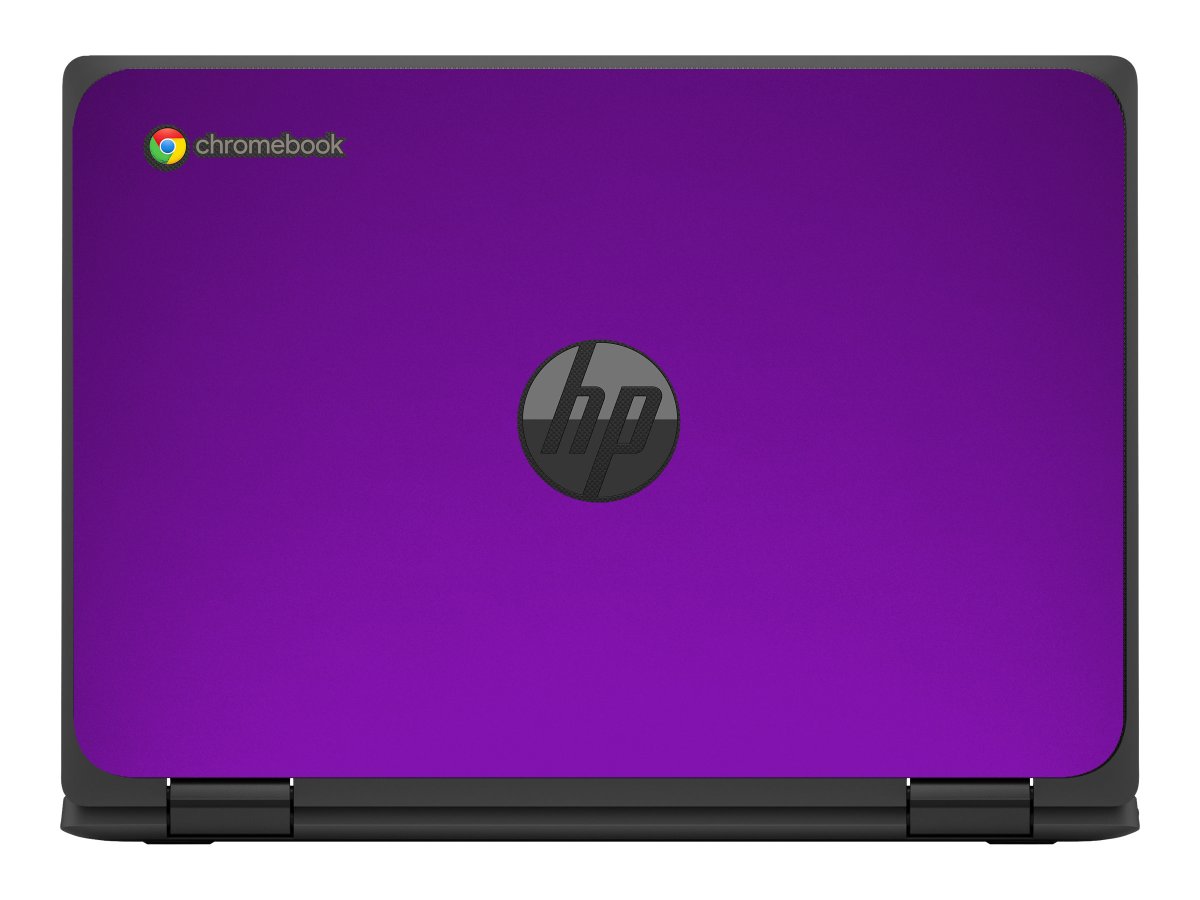 HP Chromebook X360 11 MK G3 EE CHROME PURPLE Laptop Skin