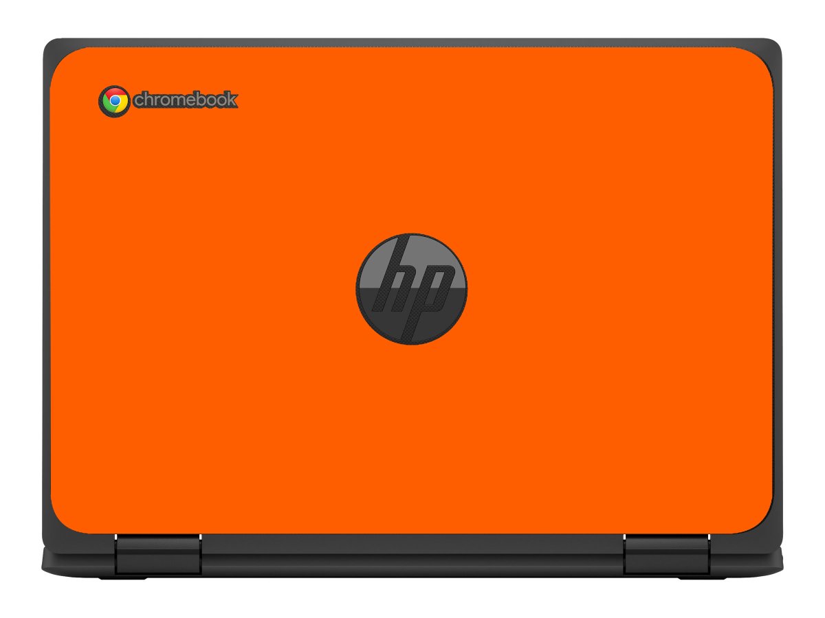 HP Chromebook X360 11 MK G3 EE ORANGE Laptop Skin