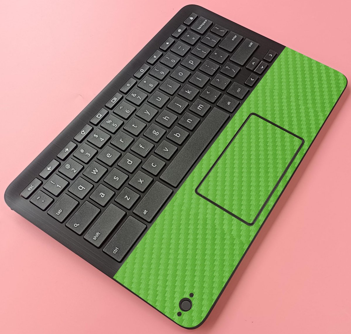 HP Chromebook X360 11 MK G3 EE GREEN CARBON FIBER Laptop Skin