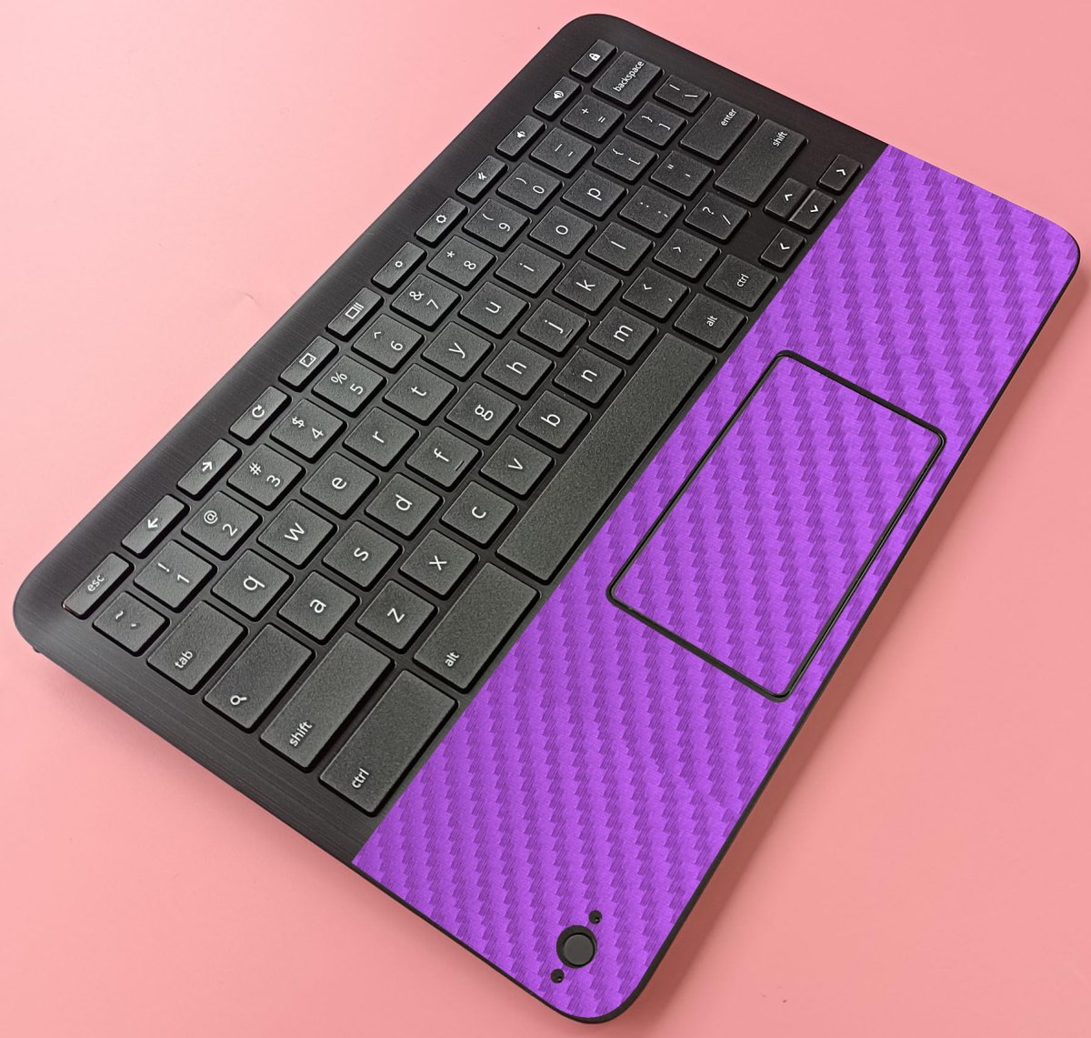 HP Chromebook X360 11 MK G3 EE PURPLE CARBON FIBER Laptop Skin