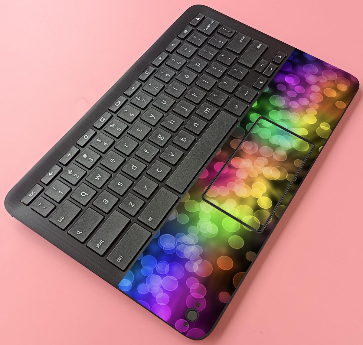 HP Chromebook X360 11 MK G3 EE RAINBOW BOKEH Laptop Skin