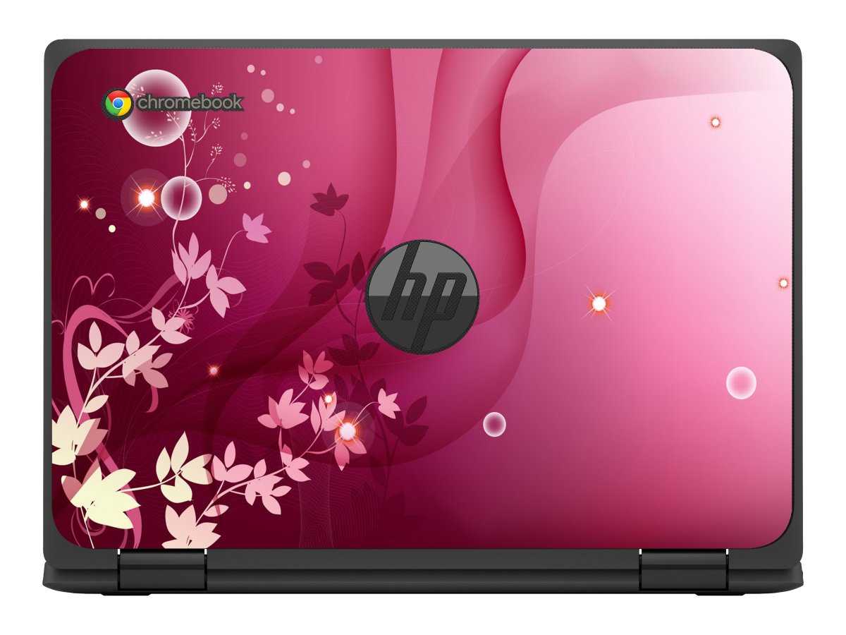 HP Chromebook X360 11 MK G3 EE PINK ZEN Laptop Skin