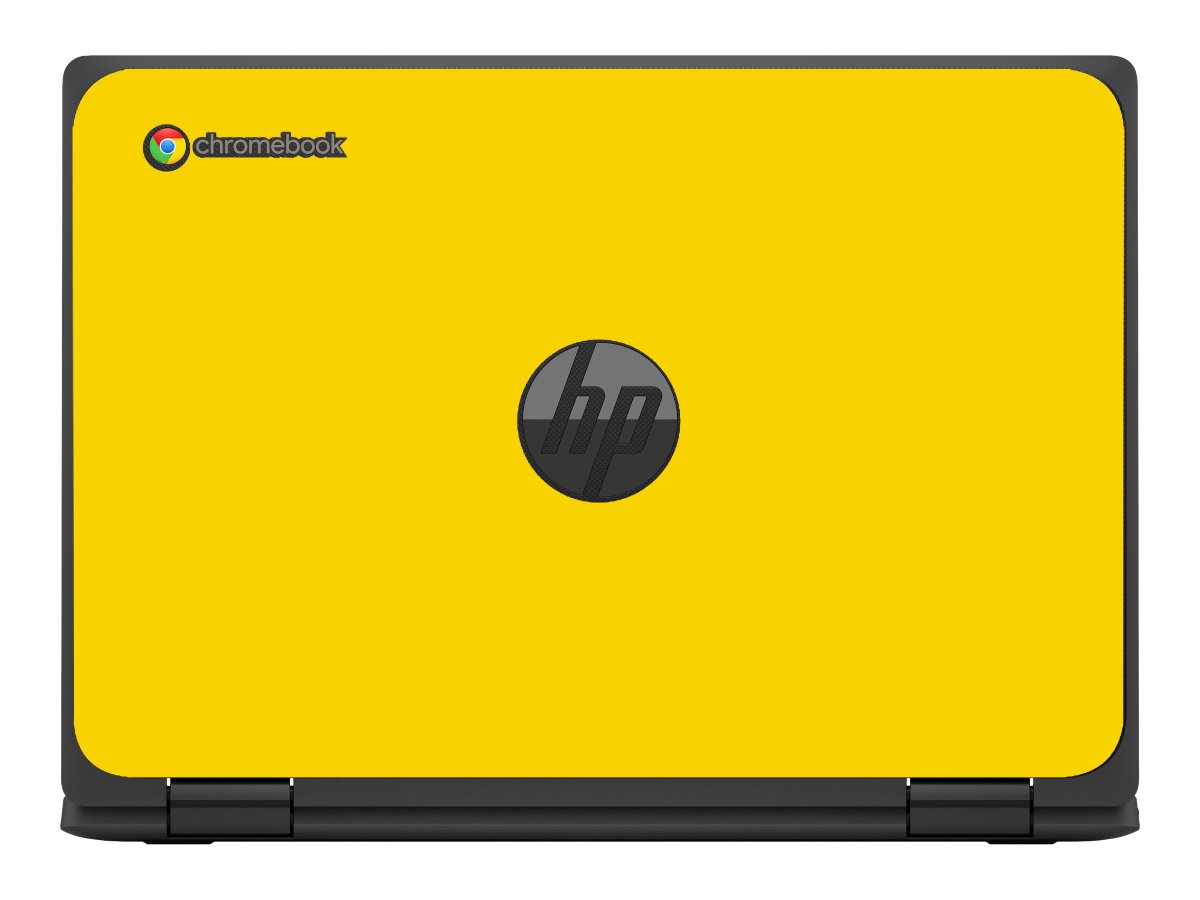 HP Chromebook X360 11 MK G3 EE YELLOW Laptop Skin