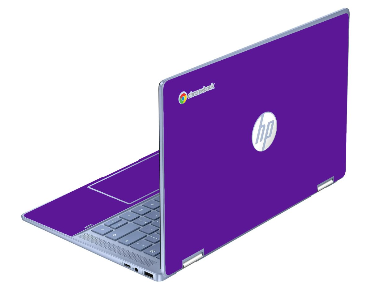 HP Chromebook X360 14B-CD0130WM PURPLE Laptop Skin