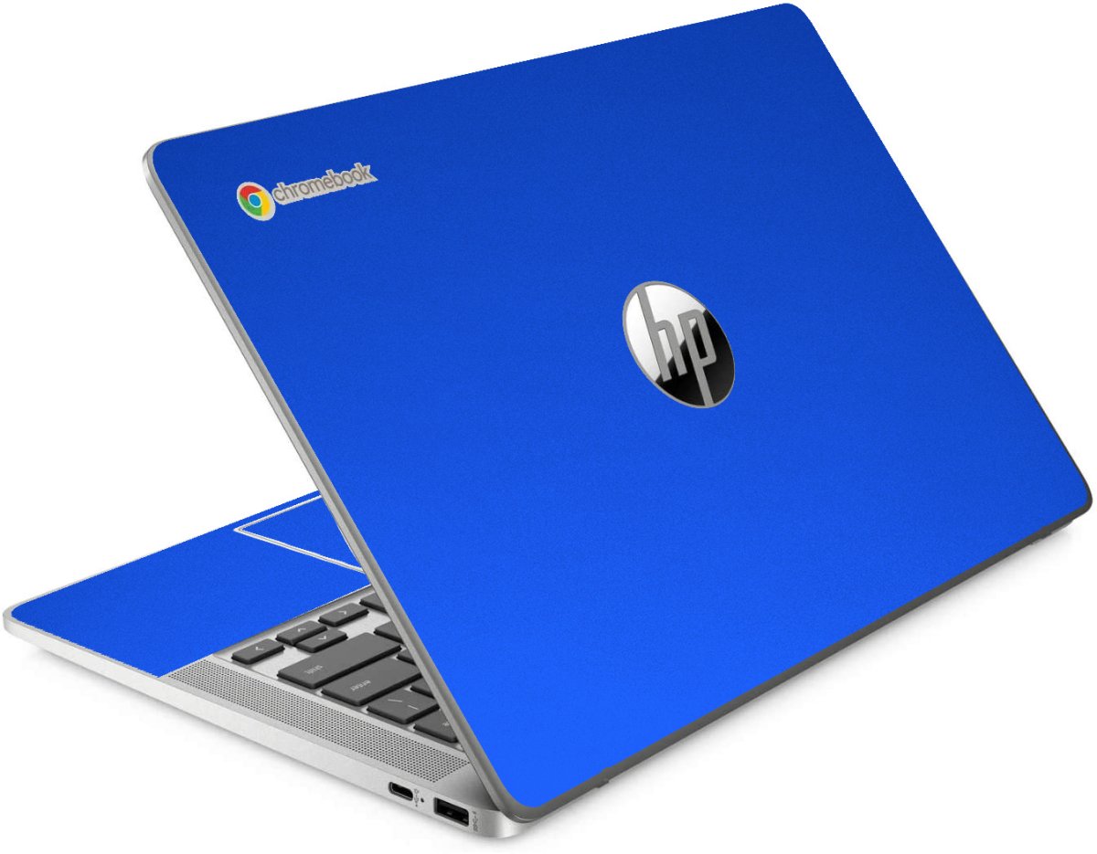 HP Chromebook 14A NA0131WM CHROME BLUE Laptop Skin