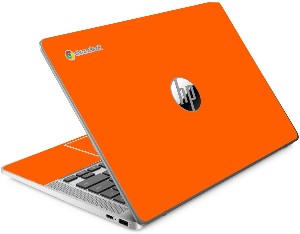 HP Chromebook 14A NE0013DX ORANGE Laptop Skin