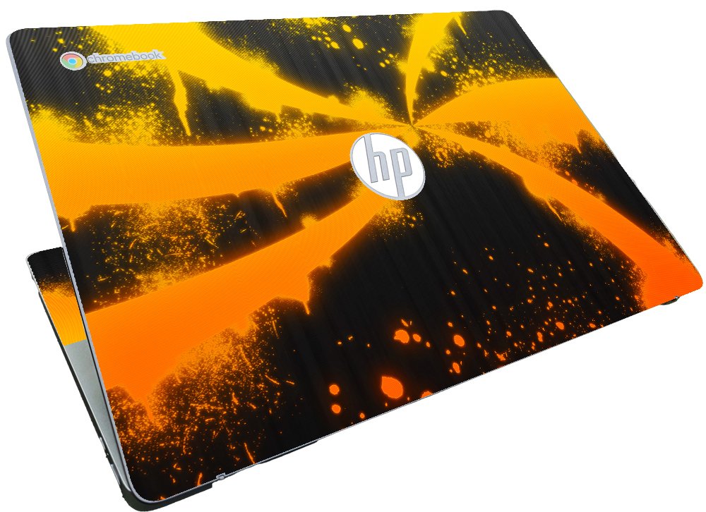 HP Chromebook 15A NA0058WM ORANGE TWIST Laptop Skin