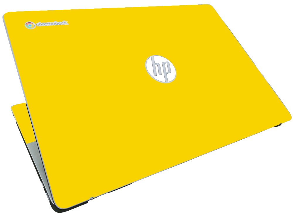 HP Chromebook 15A NA0058WM YELLOW Laptop Skin