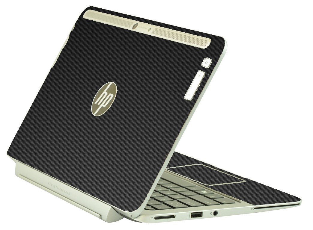 HP Elite X2 1011 G1 BLACK CARBON FIBER Laptop Skin