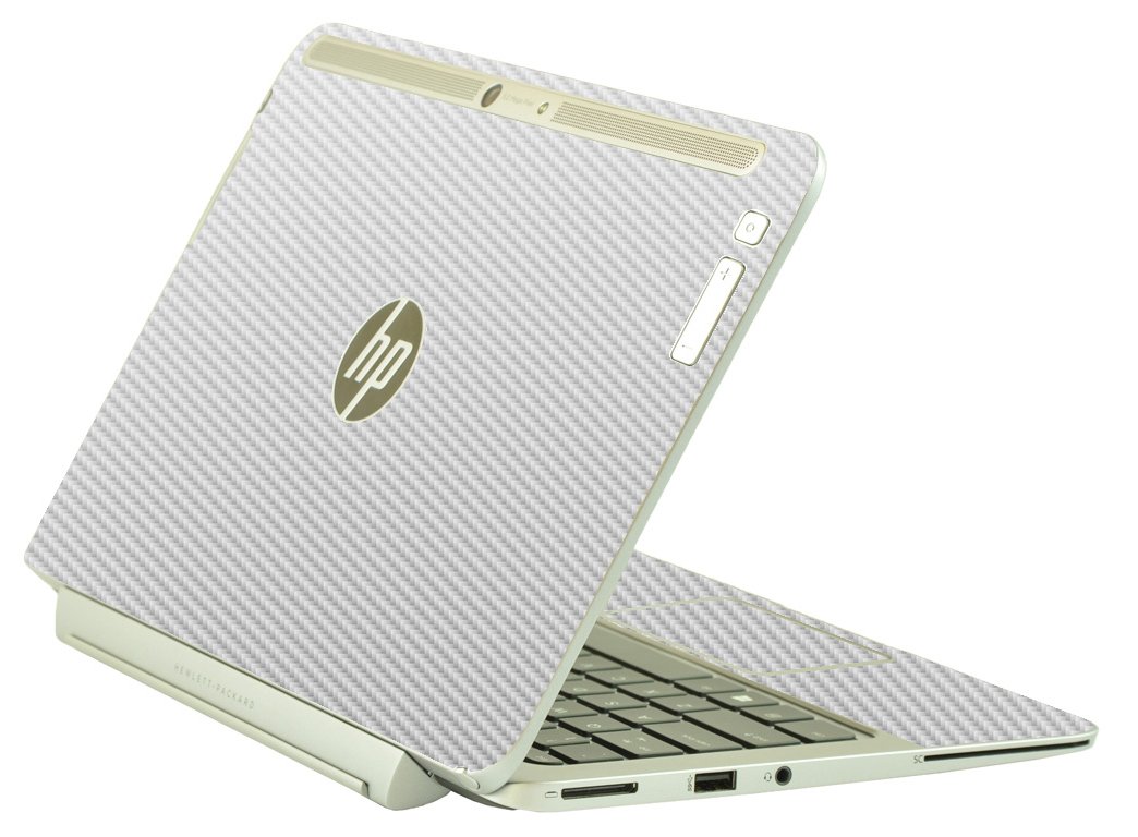 HP Elite X2 1011 G1 WHITE CARBON FIBER Laptop Skin