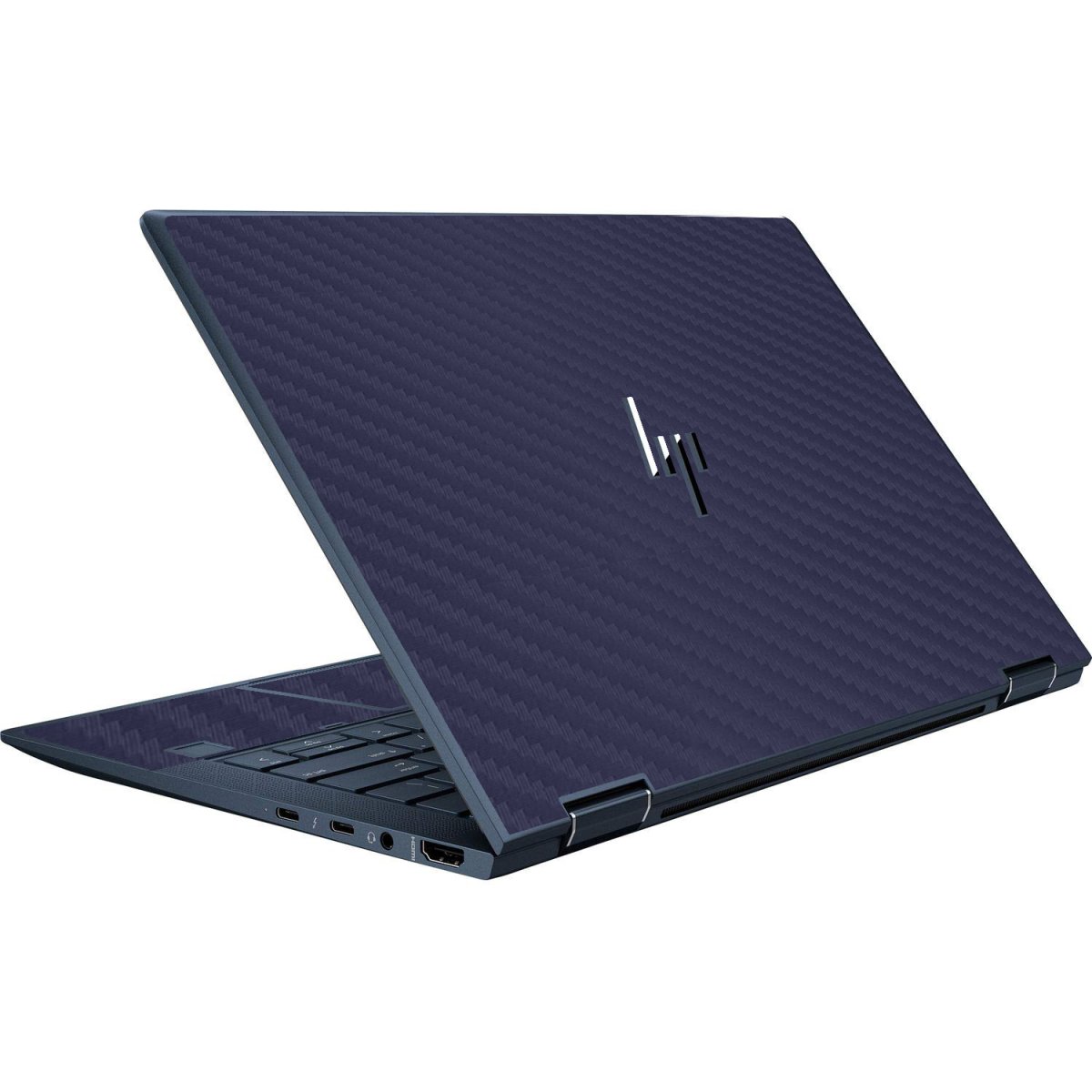 HP  Elite Dragonfly Convertible 2 in 1 BLUE CARBON FIBER Laptop Skin