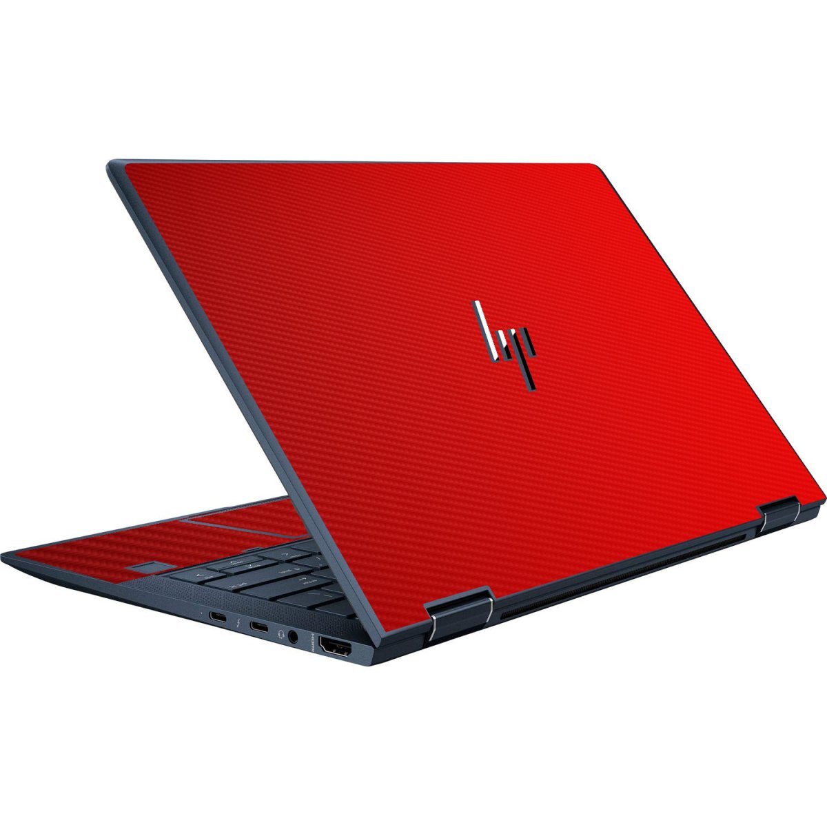 HP  Elite Dragonfly Convertible 2 in 1 RED CARBON FIBER Laptop Skin