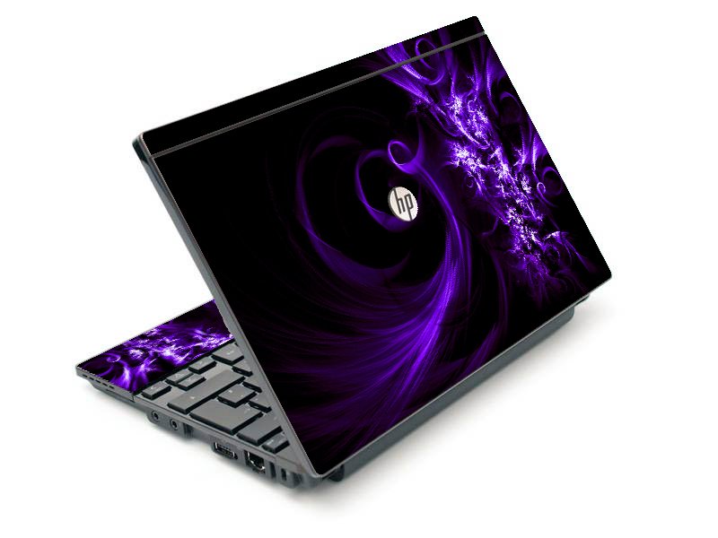 HP Mini 5103 PURPLE SPIRAL Laptop Skin
