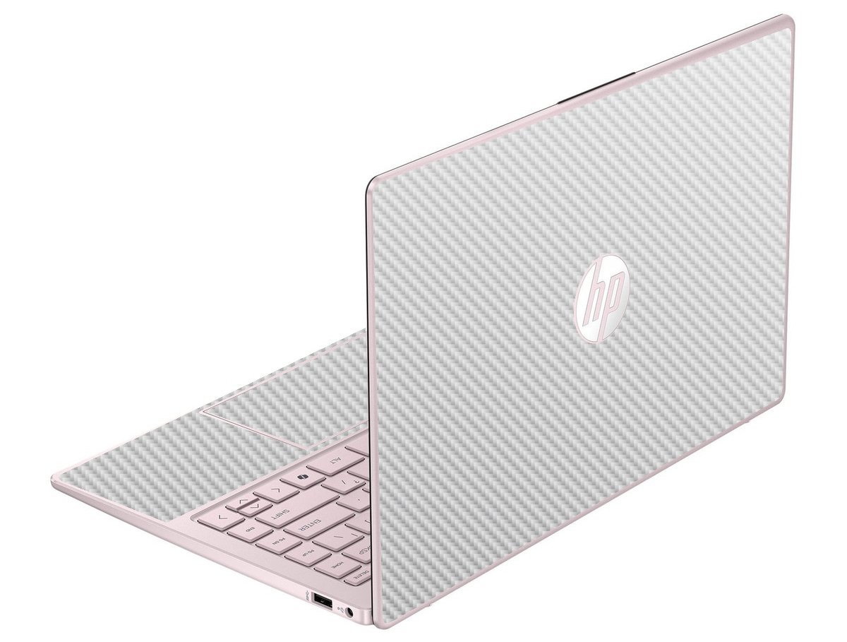 HP NoteBook 14-EP2011WM WHITE CARBON FIBER Laptop Skin