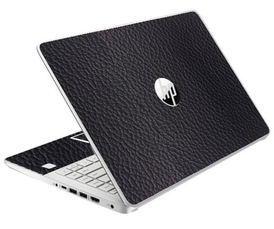 HP NoteBook 15 DY2131WM BLACK LEATHER Laptop Skin
