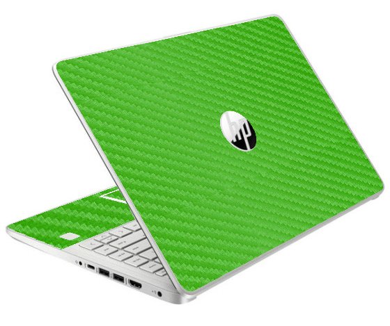 HP NoteBook 15 DY2131WM GREEN CARBON FIBER Laptop Skin