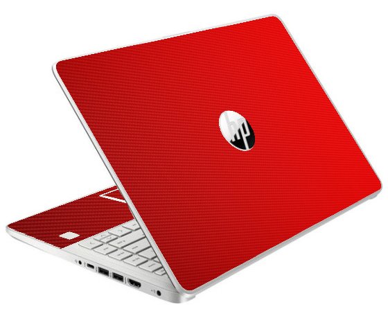 HP NoteBook 15 DY2131WM RED CARBON FIBER Laptop Skin