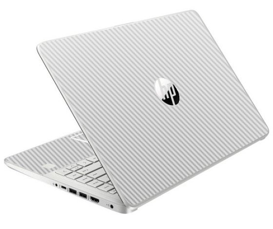 HP NoteBook 15 DY2131WM WHITE CARBON FIBER Laptop Skin