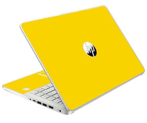 HP NoteBook 15 DY2131WM YELLOW Laptop Skin