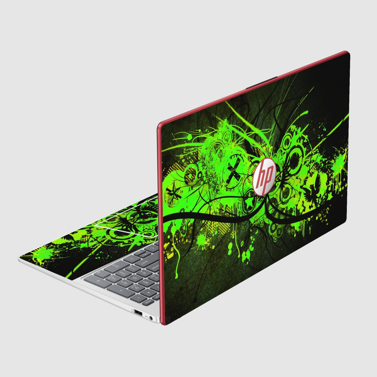 HP NoteBook 15 FD0083WM GRAFITTI GREEN Laptop Skin
