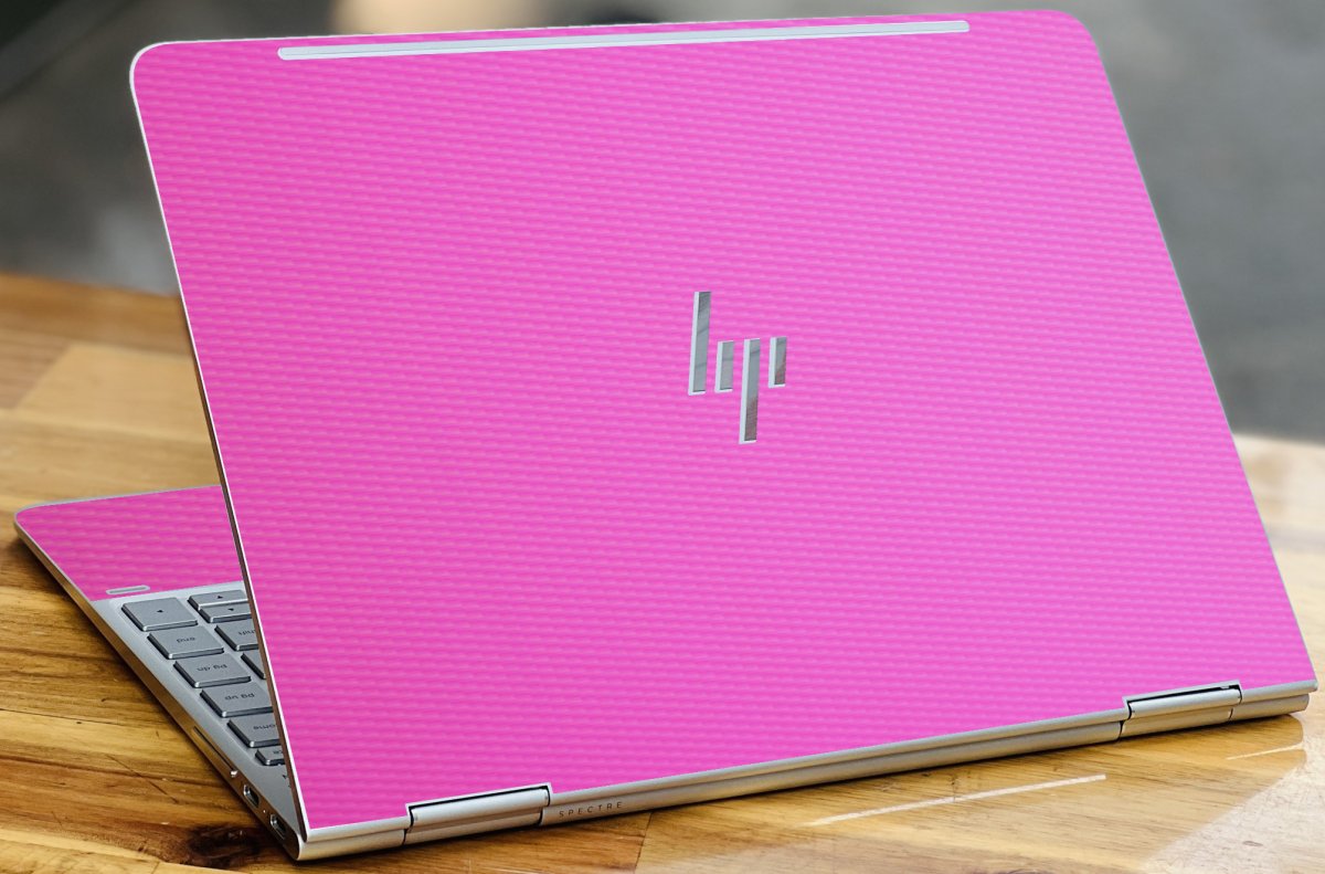 HP Spectre X360 13-AC023DX PINK CARBON FIBER Laptop Skin