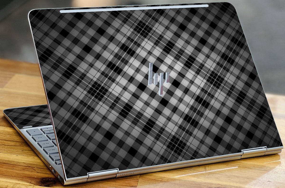 HP Spectre X360 13-AC023DX POSH PLAID Laptop Skin