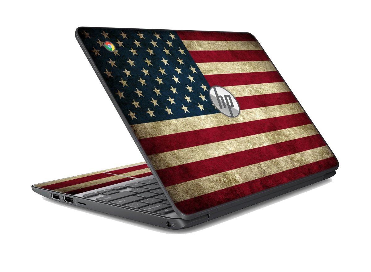 HP Chromebook 14 G1 AMERICAN FLAG Laptop Skin