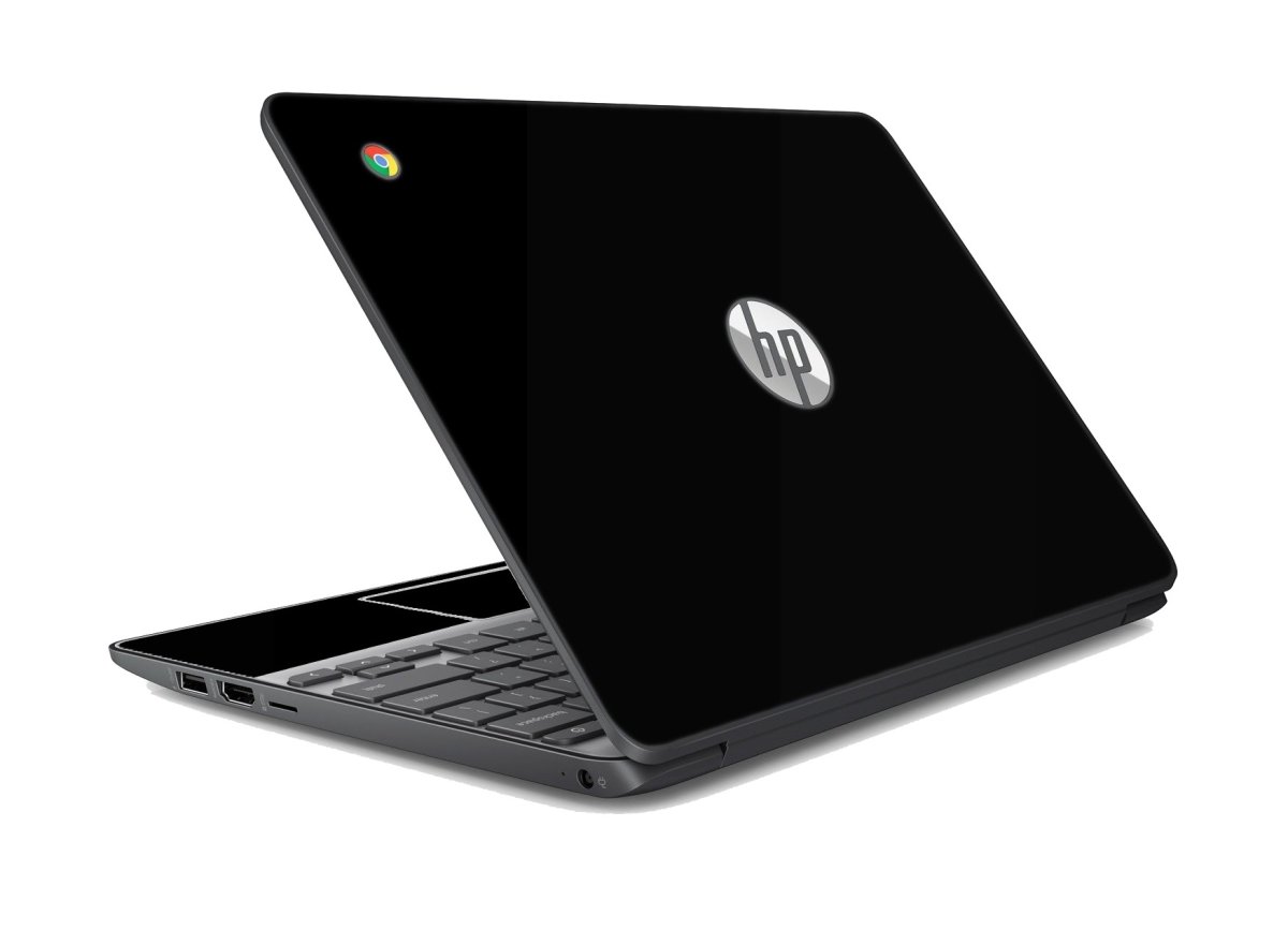 HP Chromebook 14 G1 BLACK Laptop Skin