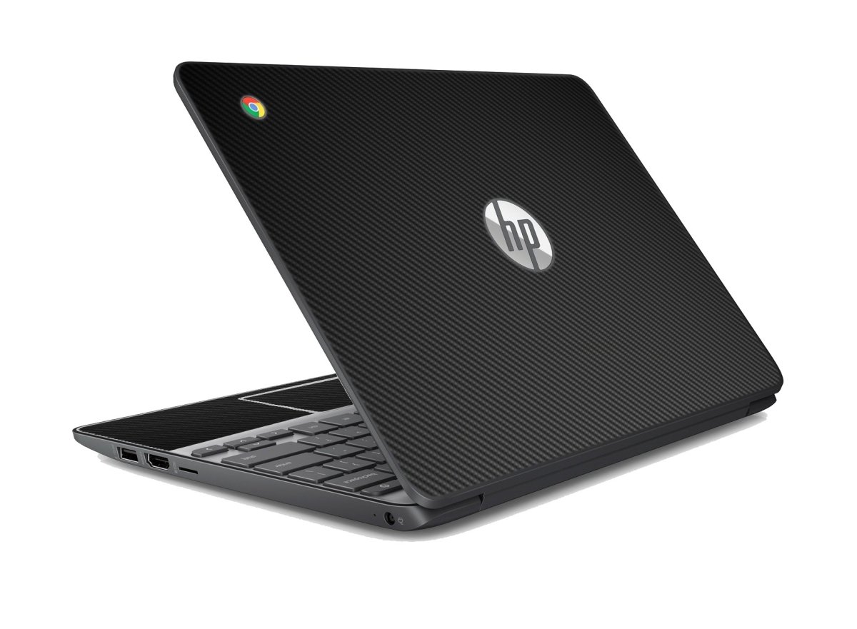 HP Chromebook 14 G5 EE BLACK CARBON FIBER Laptop Skin