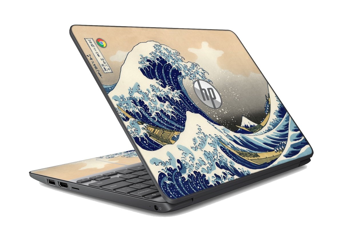 HP Chromebook 14 G3 GREAT WAVE Laptop Skin