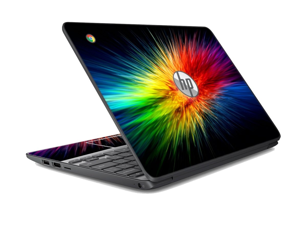 HP Chromebook 11 G2 RAINBOW BURST Laptop Skin