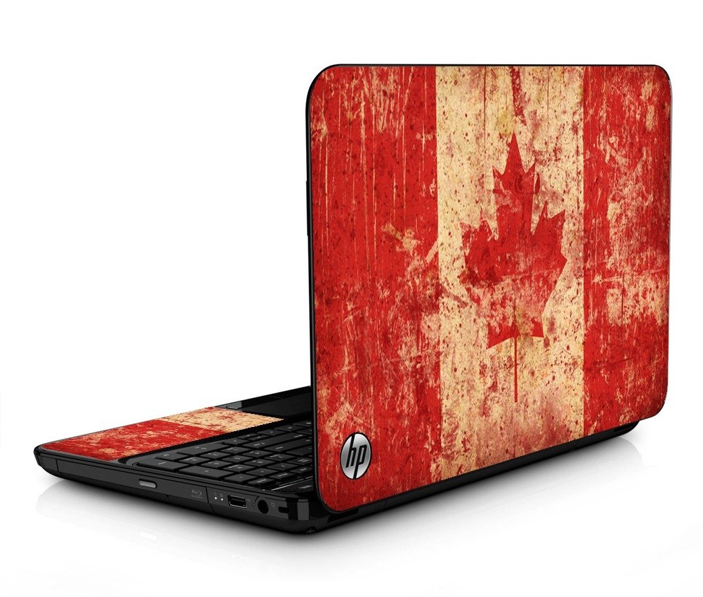 HP Mini 1104 CANADIAN FLAG Laptop Skin
