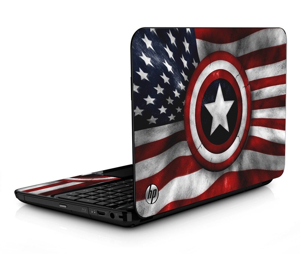 HP Mini 1104 CAPTAIN AMERICA Laptop Skin