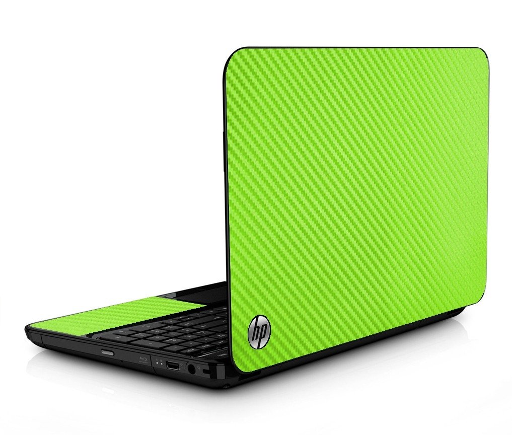 HP Pavilion G7- 2000 GREEN CARBON FIBER Laptop Skin