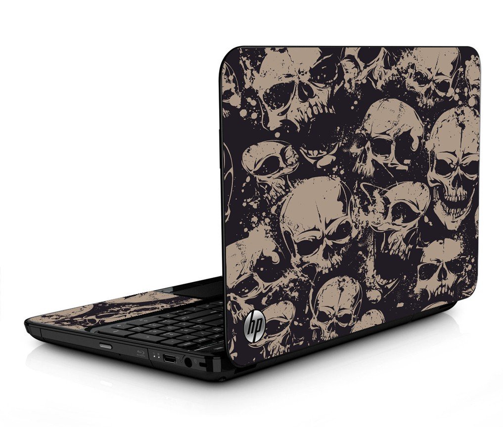 Grunge Skulls HPG6 Laptop Skin