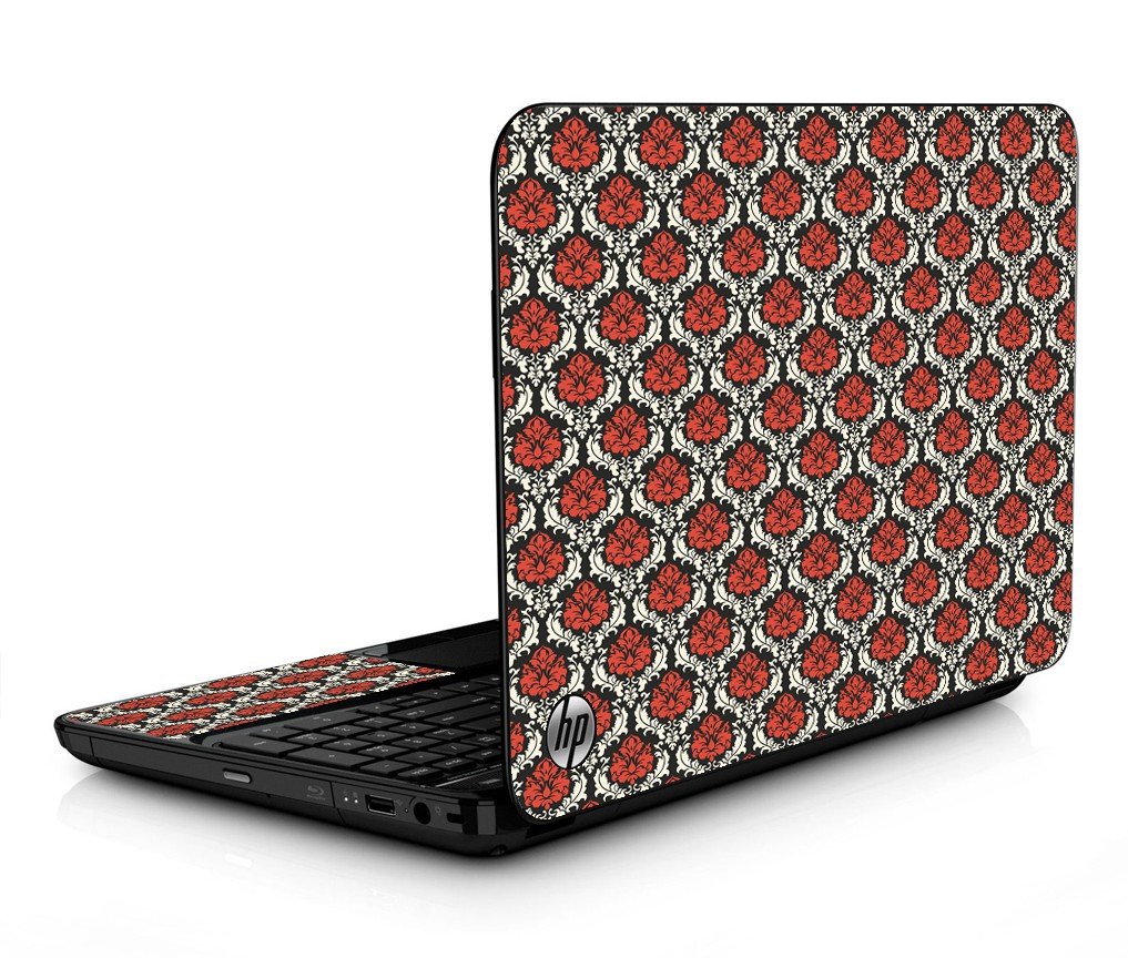 Red Black 5 HPG6 Laptop Skin