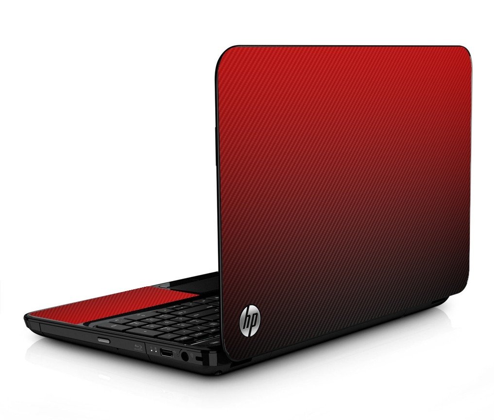 HP Pavilion G7- 2000 RED CARBON FIBER Laptop Skin