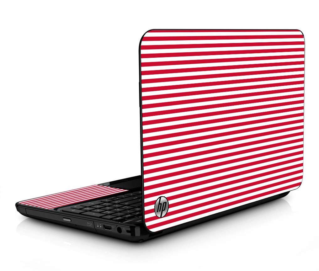 Red Stripes HPG6 Laptop Skin