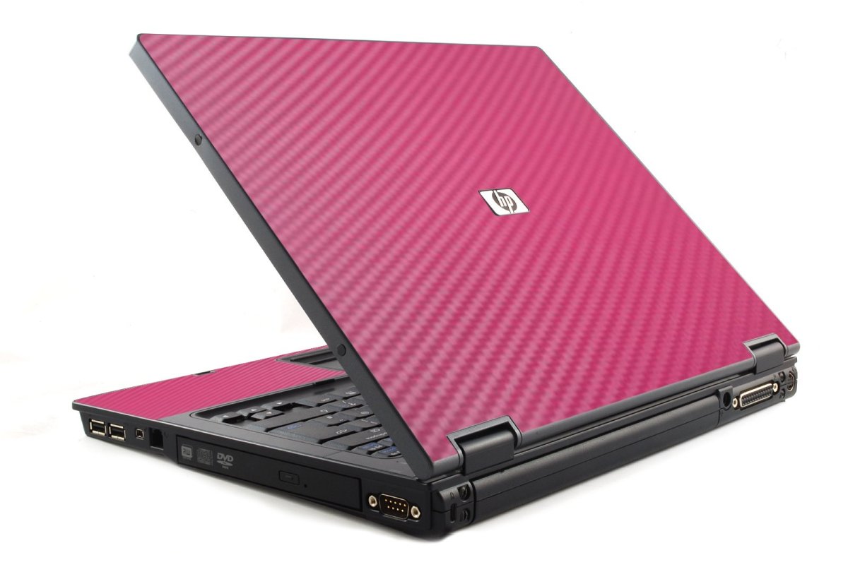 HP Compaq NC6400 PINK CARBON FIBER Laptop Skin